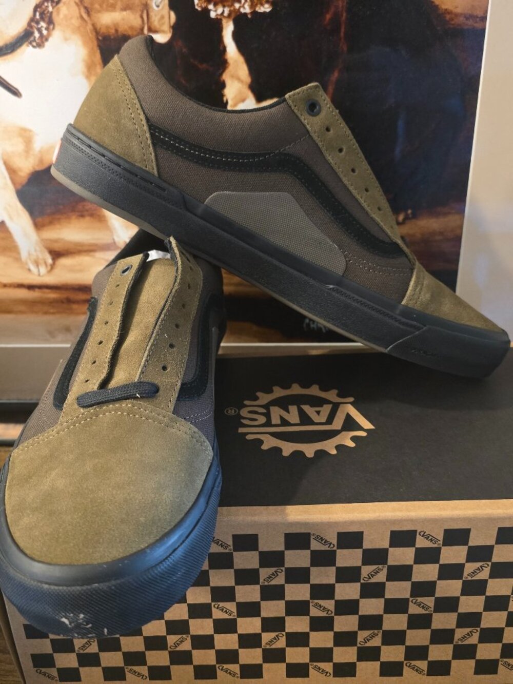 Men’s Vans BMX Old Skool Low Coal Brown Mens Shoes VN000D3MEMP RARE size 11 US